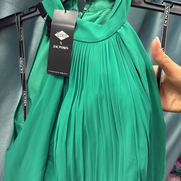 Zac Posen 46RW255002 Wicked Chiffon Gown ADD TO HEARTS $695 NWT - Picture 10 of 12